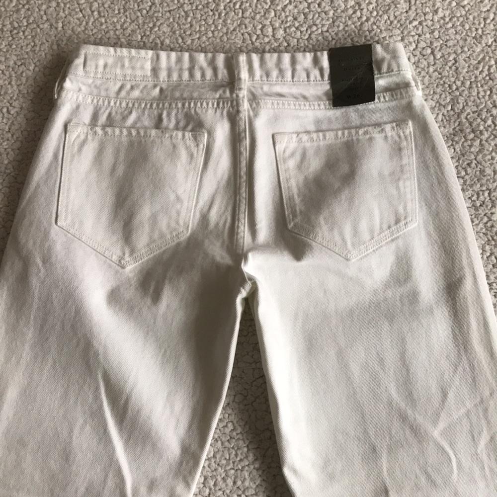 All Saints Belle cropped flare jeans 26 New - Picture 10 of 16